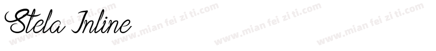 Stela Inline字体转换
